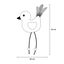 Flamingo JG aves surtidas de peluche para gatos indicador imagen numero 7